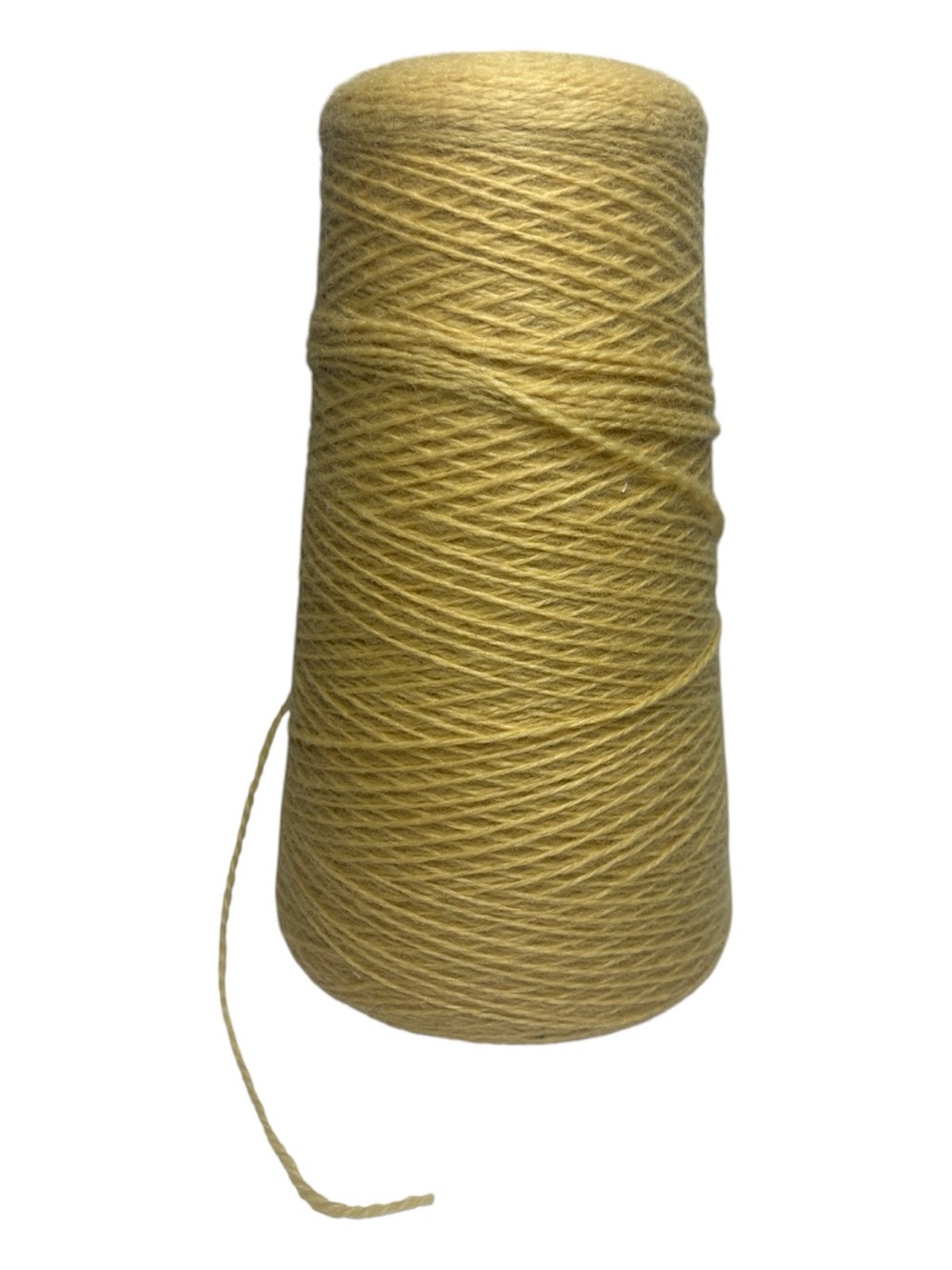 Golden Yellow Yarn Cone